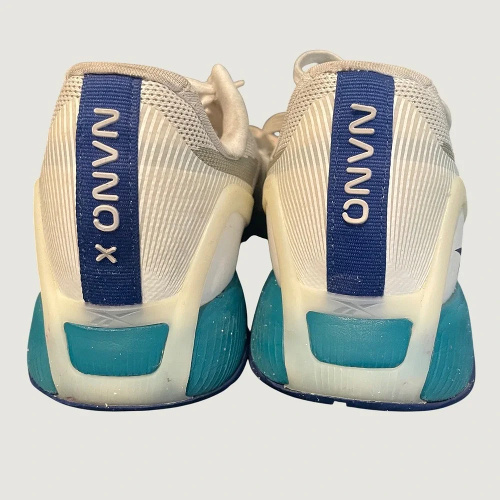 Reebok Nano X1 LesMills Men's Size 10 US Chalk Teal Training Shoe Sneaker GZ5393